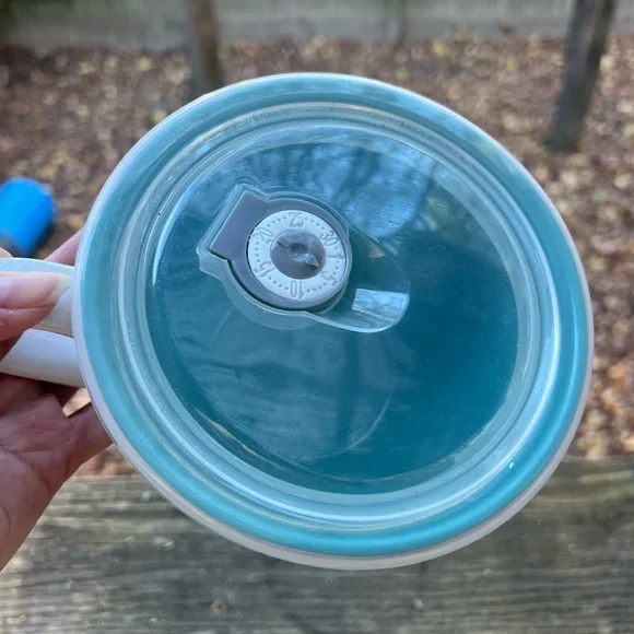 Pier 1 Peppermint Swirl Cake Oversized Coffee Mug - Picture 6 of 6